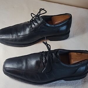 Stacy Adams Black Leather Oxfords